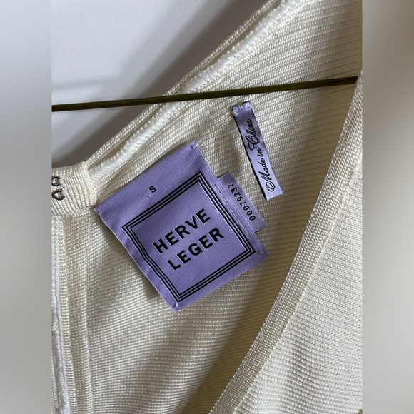 Size small Herve Leger graffiti bandage dress with corset detail - Picture 5 of 6